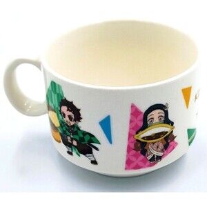 Demon Slayer Kimetsu no Yaiba Lawson Exclusive Chibi Ceramic Mug Soup Cup 2022